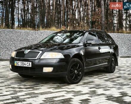 Черный Шкода Октавия, объемом двигателя 1.6 л и пробегом 268 тыс. км за 5300 $, фото 1 на Automoto.ua