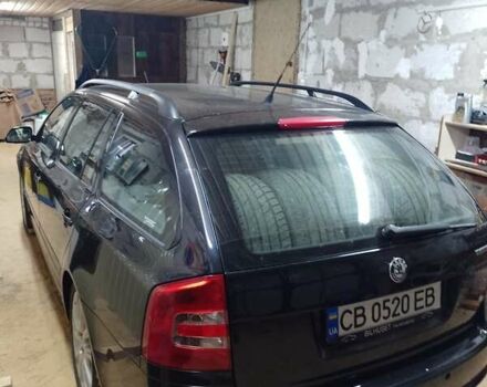 Черный Шкода Октавия, объемом двигателя 2 л и пробегом 208 тыс. км за 7200 $, фото 3 на Automoto.ua