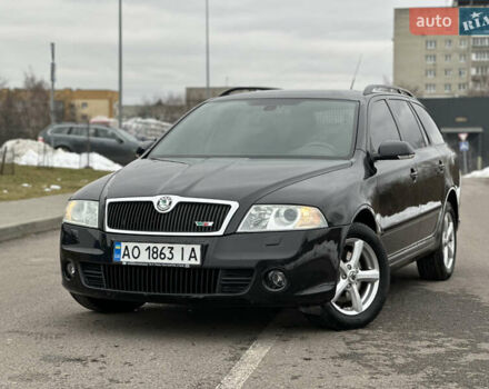 Чорний Шкода Октавія, об'ємом двигуна 2 л та пробігом 279 тис. км за 5999 $, фото 6 на Automoto.ua