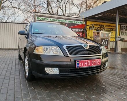 Черный Шкода Октавия, объемом двигателя 1.6 л и пробегом 253 тыс. км за 6200 $, фото 12 на Automoto.ua