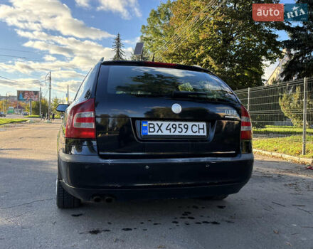 Черный Шкода Октавия, объемом двигателя 2.05 л и пробегом 280 тыс. км за 4500 $, фото 5 на Automoto.ua