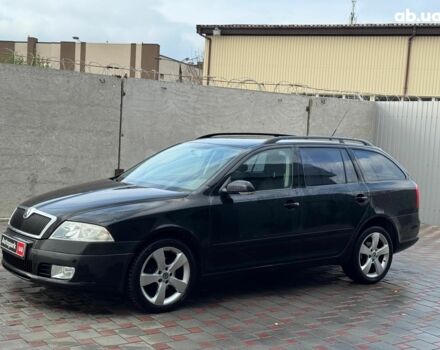 Черный Шкода Октавия, объемом двигателя 1.8 л и пробегом 252 тыс. км за 5990 $, фото 3 на Automoto.ua