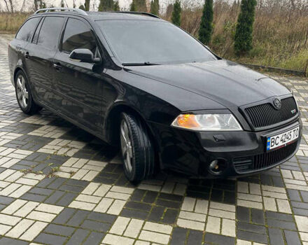 Черный Шкода Октавия, объемом двигателя 2 л и пробегом 289 тыс. км за 7950 $, фото 4 на Automoto.ua