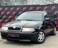 Черный Шкода Октавия, объемом двигателя 1.6 л и пробегом 198 тыс. км за 6300 $, фото 1 на Automoto.ua