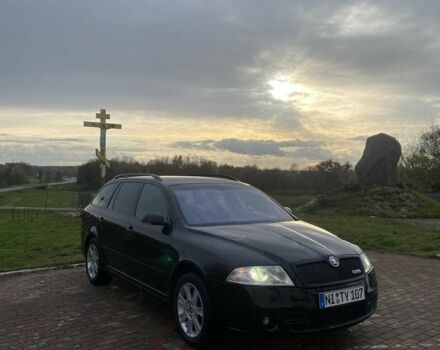 Черный Шкода Октавия, объемом двигателя 2 л и пробегом 244 тыс. км за 4500 $, фото 1 на Automoto.ua