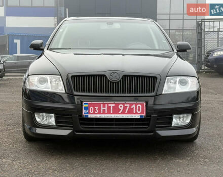 Черный Шкода Октавия, объемом двигателя 2 л и пробегом 196 тыс. км за 7850 $, фото 3 на Automoto.ua