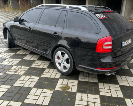 Черный Шкода Октавия, объемом двигателя 2 л и пробегом 289 тыс. км за 7950 $, фото 2 на Automoto.ua