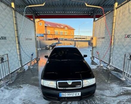 Черный Шкода Октавия, объемом двигателя 1.6 л и пробегом 210 тыс. км за 5900 $, фото 2 на Automoto.ua