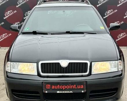 Черный Шкода Октавия, объемом двигателя 1.6 л и пробегом 198 тыс. км за 6300 $, фото 1 на Automoto.ua