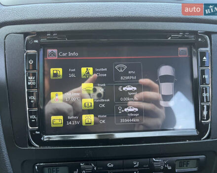 Чорний Шкода Октавія, об'ємом двигуна 1.97 л та пробігом 359 тис. км за 7800 $, фото 13 на Automoto.ua