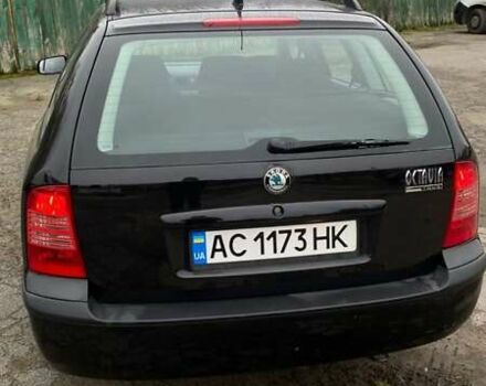 Черный Шкода Октавия, объемом двигателя 1.6 л и пробегом 206 тыс. км за 6300 $, фото 6 на Automoto.ua