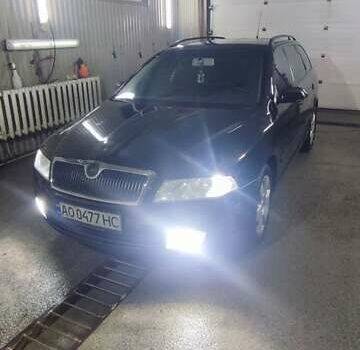 Черный Шкода Октавия, объемом двигателя 1.9 л и пробегом 300 тыс. км за 7500 $, фото 2 на Automoto.ua