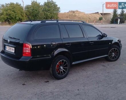 Чорний Шкода Октавія, об'ємом двигуна 1.6 л та пробігом 201 тис. км за 5800 $, фото 3 на Automoto.ua