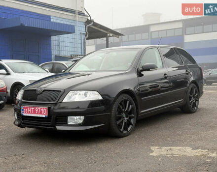 Черный Шкода Октавия, объемом двигателя 2 л и пробегом 196 тыс. км за 7850 $, фото 12 на Automoto.ua