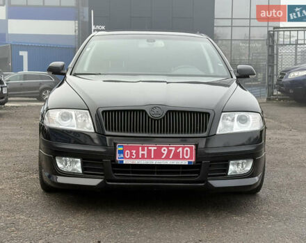 Черный Шкода Октавия, объемом двигателя 2 л и пробегом 196 тыс. км за 7850 $, фото 2 на Automoto.ua
