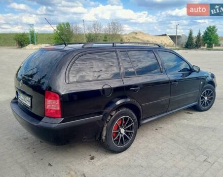 Чорний Шкода Октавія, об'ємом двигуна 1.6 л та пробігом 201 тис. км за 5800 $, фото 5 на Automoto.ua