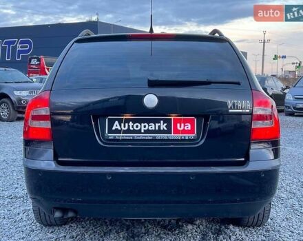 Черный Шкода Октавия, объемом двигателя 2 л и пробегом 307 тыс. км за 6990 $, фото 7 на Automoto.ua