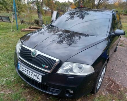 Черный Шкода Октавия, объемом двигателя 2 л и пробегом 255 тыс. км за 6500 $, фото 3 на Automoto.ua