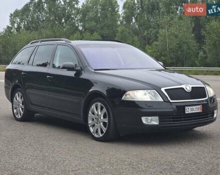 Черный Шкода Октавия, объемом двигателя 2 л и пробегом 245 тыс. км за 9199 $, фото 14 на Automoto.ua