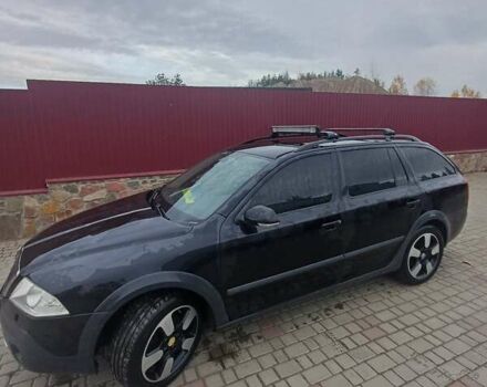 Черный Шкода Октавия, объемом двигателя 2 л и пробегом 312 тыс. км за 6800 $, фото 3 на Automoto.ua