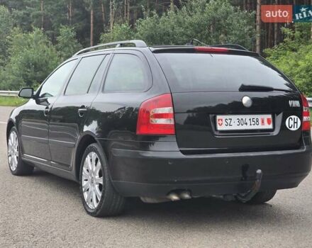 Черный Шкода Октавия, объемом двигателя 2 л и пробегом 245 тыс. км за 9199 $, фото 2 на Automoto.ua