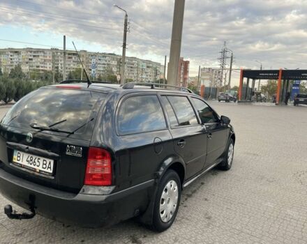 Черный Шкода Октавия, объемом двигателя 1.6 л и пробегом 270 тыс. км за 4500 $, фото 3 на Automoto.ua