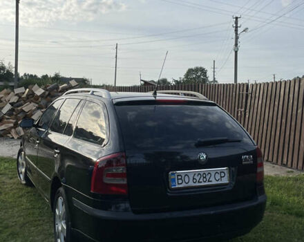 Чорний Шкода Октавія, об'ємом двигуна 2 л та пробігом 306 тис. км за 5799 $, фото 2 на Automoto.ua