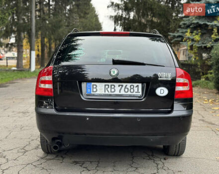 Черный Шкода Октавия, объемом двигателя 1.6 л и пробегом 187 тыс. км за 6450 $, фото 5 на Automoto.ua