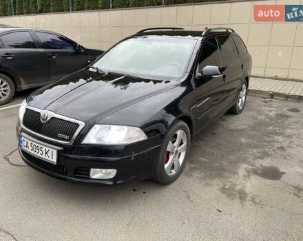 Черный Шкода Октавия, объемом двигателя 2 л и пробегом 291 тыс. км за 7400 $, фото 1 на Automoto.ua