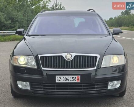 Черный Шкода Октавия, объемом двигателя 2 л и пробегом 245 тыс. км за 9199 $, фото 15 на Automoto.ua