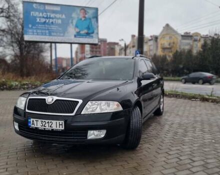 Черный Шкода Октавия, объемом двигателя 1.6 л и пробегом 214 тыс. км за 7499 $, фото 1 на Automoto.ua
