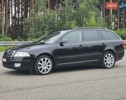 Черный Шкода Октавия, объемом двигателя 2 л и пробегом 245 тыс. км за 9199 $, фото 4 на Automoto.ua