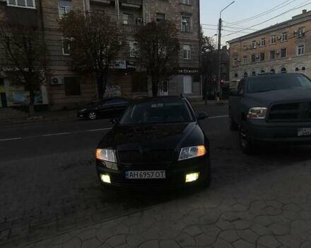 Чорний Шкода Октавія, об'ємом двигуна 1.98 л та пробігом 258 тис. км за 7800 $, фото 12 на Automoto.ua