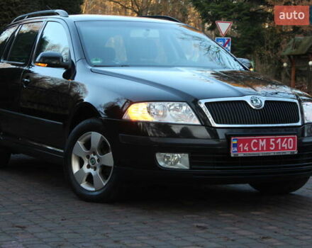 Черный Шкода Октавия, объемом двигателя 1.6 л и пробегом 215 тыс. км за 6390 $, фото 13 на Automoto.ua