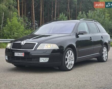 Черный Шкода Октавия, объемом двигателя 2 л и пробегом 245 тыс. км за 9199 $, фото 9 на Automoto.ua