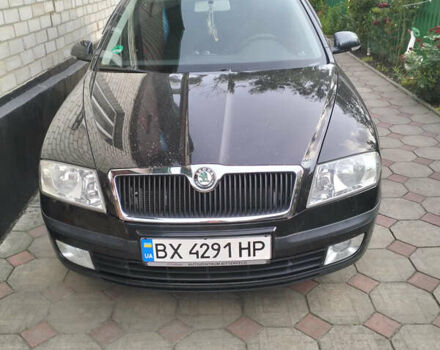 Черный Шкода Октавия, объемом двигателя 1.6 л и пробегом 244 тыс. км за 5800 $, фото 3 на Automoto.ua