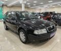 Черный Шкода Октавия, объемом двигателя 1.6 л и пробегом 215 тыс. км за 5800 $, фото 1 на Automoto.ua