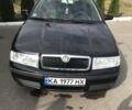 Черный Шкода Октавия, объемом двигателя 1.6 л и пробегом 185 тыс. км за 6100 $, фото 1 на Automoto.ua
