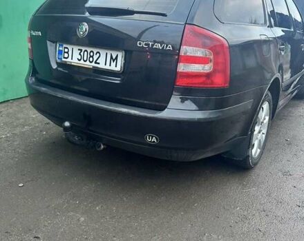 Черный Шкода Октавия, объемом двигателя 1.6 л и пробегом 230 тыс. км за 7600 $, фото 5 на Automoto.ua