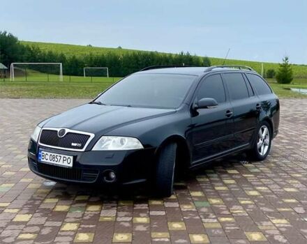 Черный Шкода Октавия, объемом двигателя 2 л и пробегом 266 тыс. км за 8700 $, фото 1 на Automoto.ua