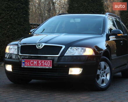 Чорний Шкода Октавія, об'ємом двигуна 1.6 л та пробігом 215 тис. км за 5990 $, фото 5 на Automoto.ua