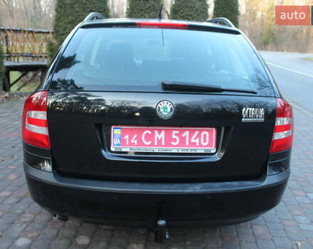 Чорний Шкода Октавія, об'ємом двигуна 1.6 л та пробігом 215 тис. км за 5990 $, фото 43 на Automoto.ua