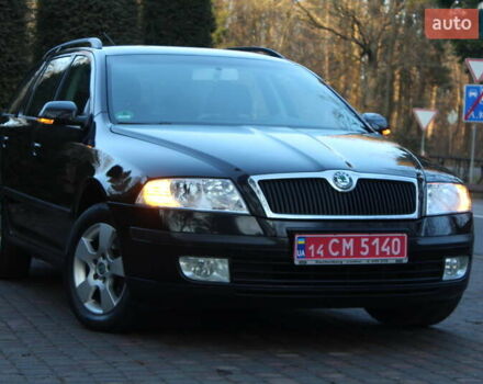 Черный Шкода Октавия, объемом двигателя 1.6 л и пробегом 215 тыс. км за 6390 $, фото 10 на Automoto.ua