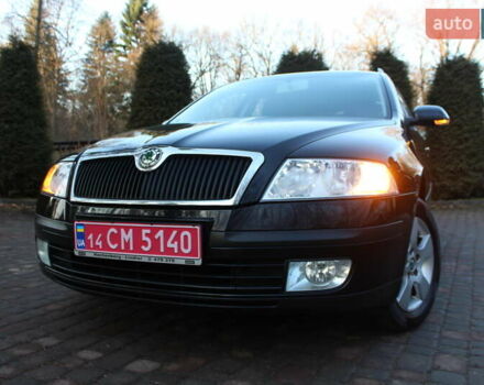 Черный Шкода Октавия, объемом двигателя 1.6 л и пробегом 215 тыс. км за 6390 $, фото 6 на Automoto.ua