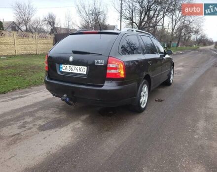Чорний Шкода Октавія, об'ємом двигуна 1.9 л та пробігом 208 тис. км за 6900 $, фото 10 на Automoto.ua