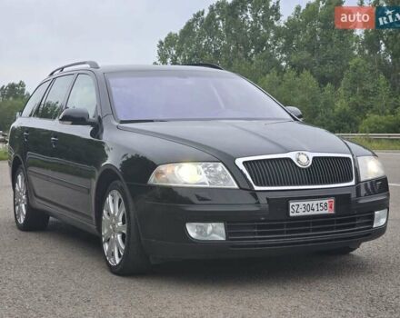 Черный Шкода Октавия, объемом двигателя 2 л и пробегом 245 тыс. км за 9199 $, фото 10 на Automoto.ua