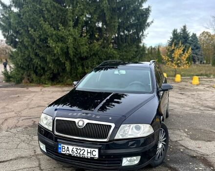 Черный Шкода Октавия, объемом двигателя 2 л и пробегом 270 тыс. км за 6200 $, фото 1 на Automoto.ua