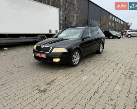 Черный Шкода Октавия, объемом двигателя 1.6 л и пробегом 197 тыс. км за 7500 $, фото 4 на Automoto.ua