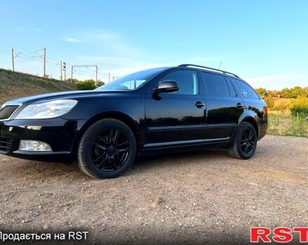 Черный Шкода Октавия, объемом двигателя 1.8 л и пробегом 200 тыс. км за 8400 $, фото 1 на Automoto.ua