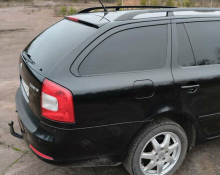 Черный Шкода Октавия, объемом двигателя 1.8 л и пробегом 212 тыс. км за 7700 $, фото 4 на Automoto.ua